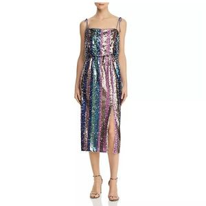 AIDAN MATTOX sequin dress, 8